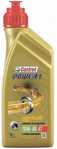 CASTROL POWER 1 4T 10W40 (MA2)  1л. (масло моторное для 4Т мото)